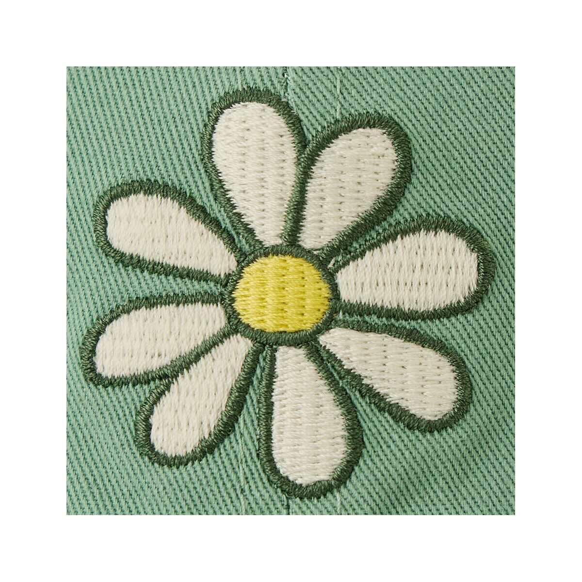 Life is Good Chill Cap LIG Daisy GRANITE GREEN