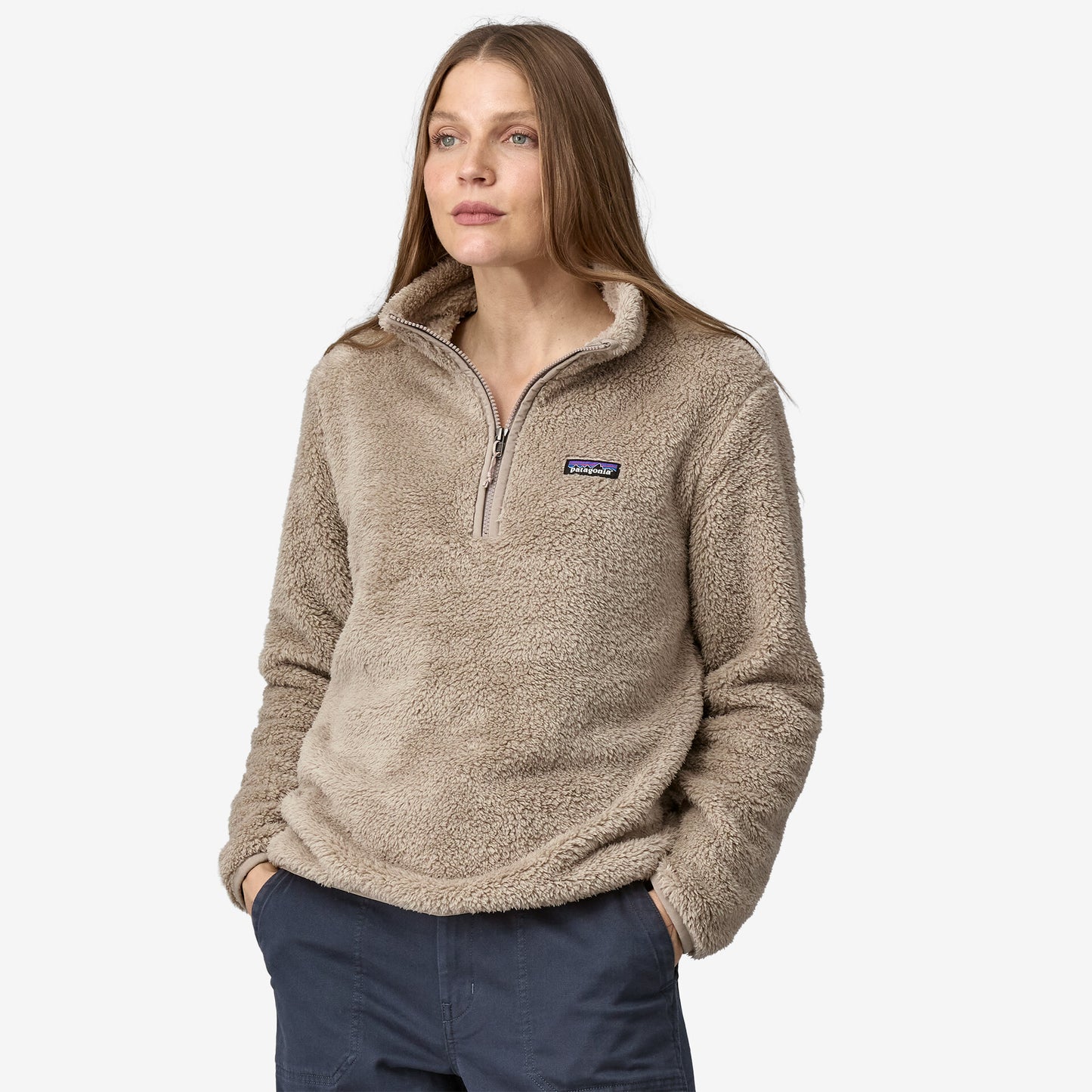 Patagonia W Los Gatos 1/4 Zip SEABIRD GREY