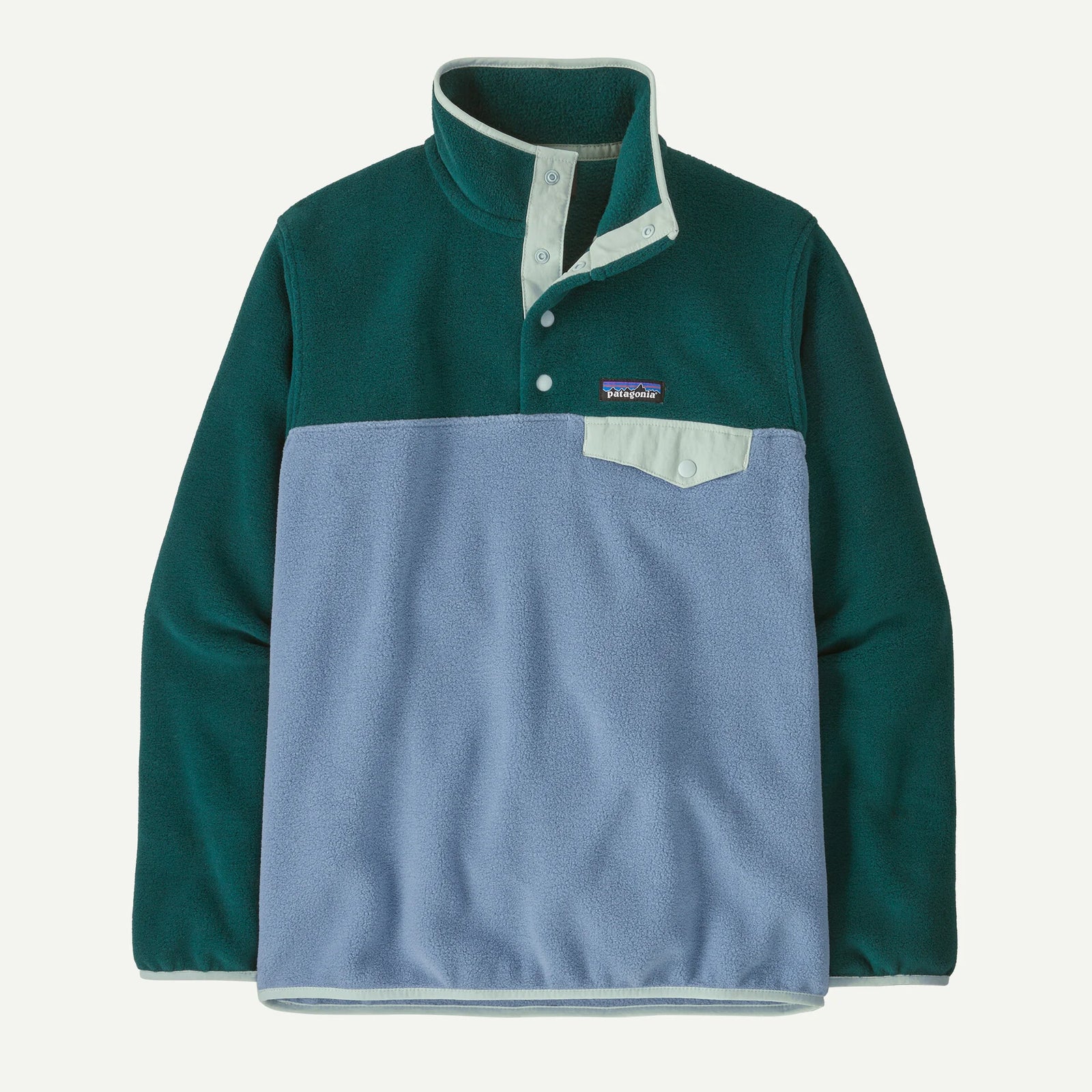 Patagonia W LW Synch Snap-T Pullover BARNACLE BLUE