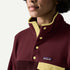 Patagonia W LW Synch Snap-T Fleece Pullover DEN BROWN