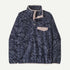 Patagonia W LW Synch Snap-T Fleece Pullover SAXIFRAGE: SUNKEN BLUE