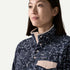 Patagonia W LW Synch Snap-T Fleece Pullover SAXIFRAGE: SUNKEN BLUE