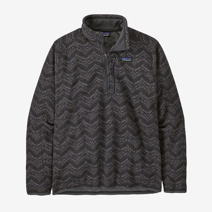 Patagonia M Better Sweater 1/4 Zip ISLAND ESCAPE FORGE GREY