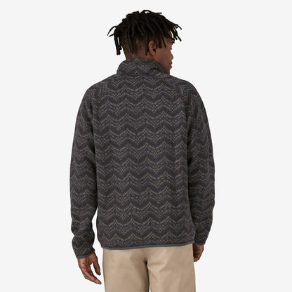 Patagonia M Better Sweater 1/4 Zip ISLAND ESCAPE FORGE GREY