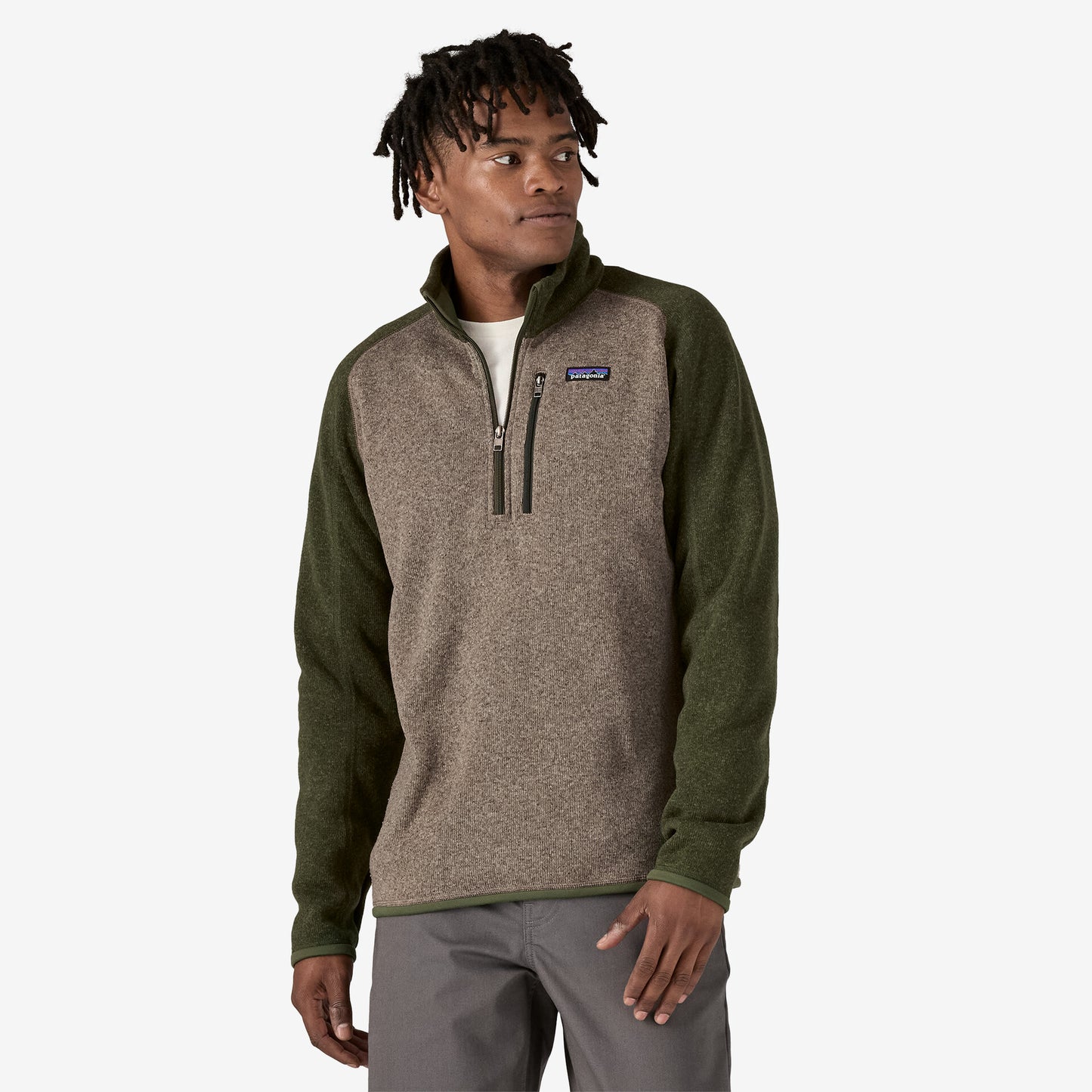 Patagonia M Better Sweater 1/4 Zip SEABIRD GRAY