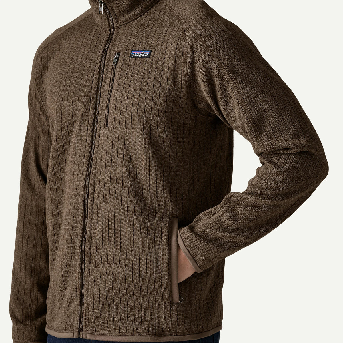 Patagonia M Better Sweater Jacket MARLOW BROWN RIB KNIT