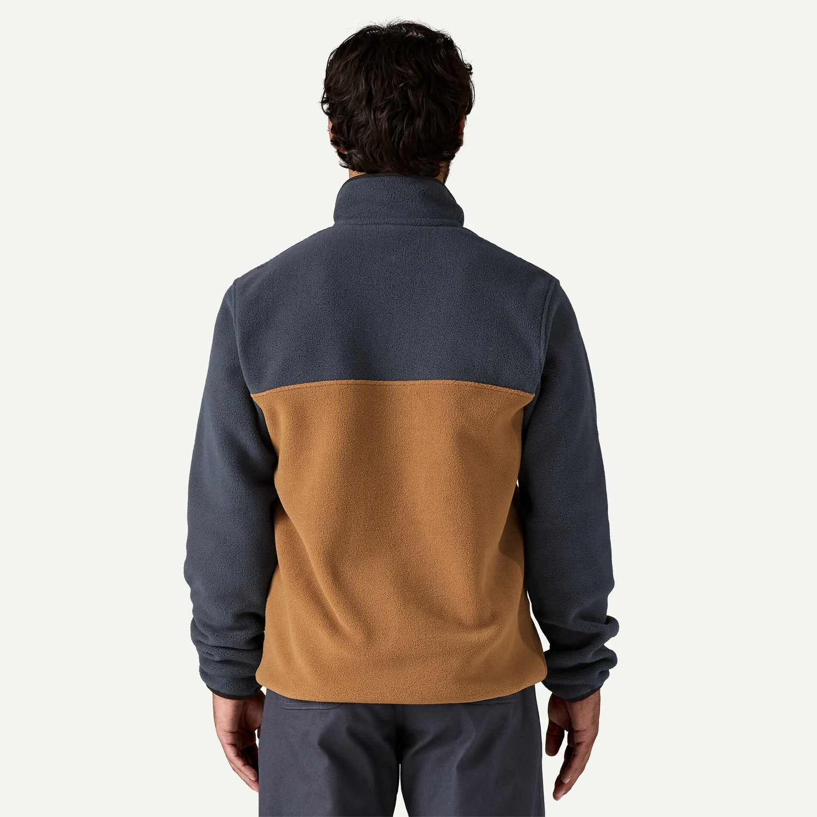 Patagonia M LW Synch Snap-T Pullover DEER BROWN