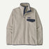 Patagonia M LW Synch Snap-T Pullover OATMEAL HEATHER / SMOLDER BLUE