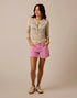 Carve Designs W Amara Pointelle Sweater BIRCH