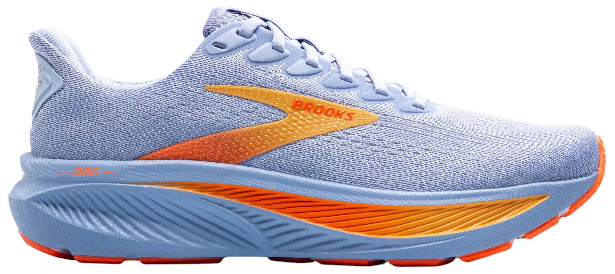 Brooks W Ghost 17 BLUE HERON / WHITE / ORANGE