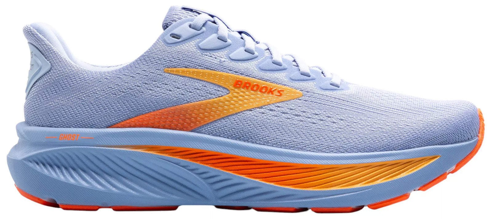 Brooks W Ghost 17 BLUE HERON / WHITE / ORANGE