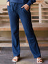 Tasc W Stadium French Terry Wide Leg Sweatpant CLASSIC NAVY