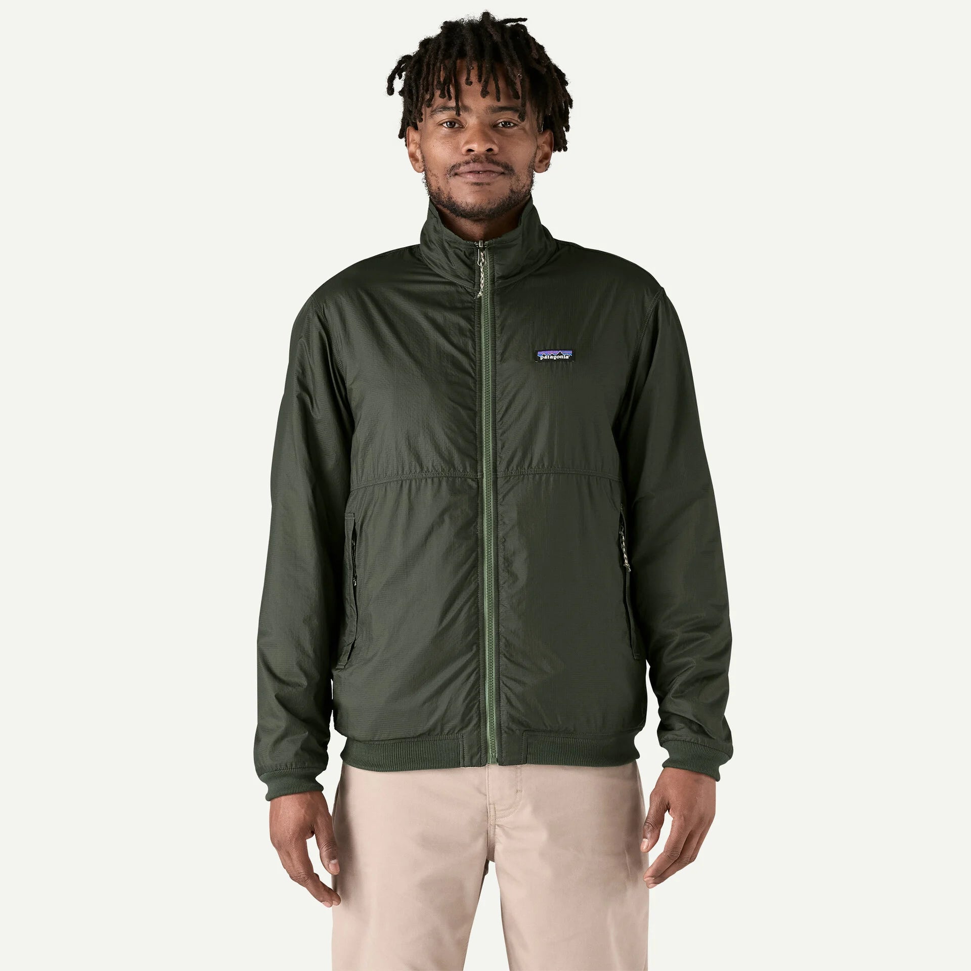 Patagonia M Reversible Shelled Microdini Jacket TORREY PINE GREEN