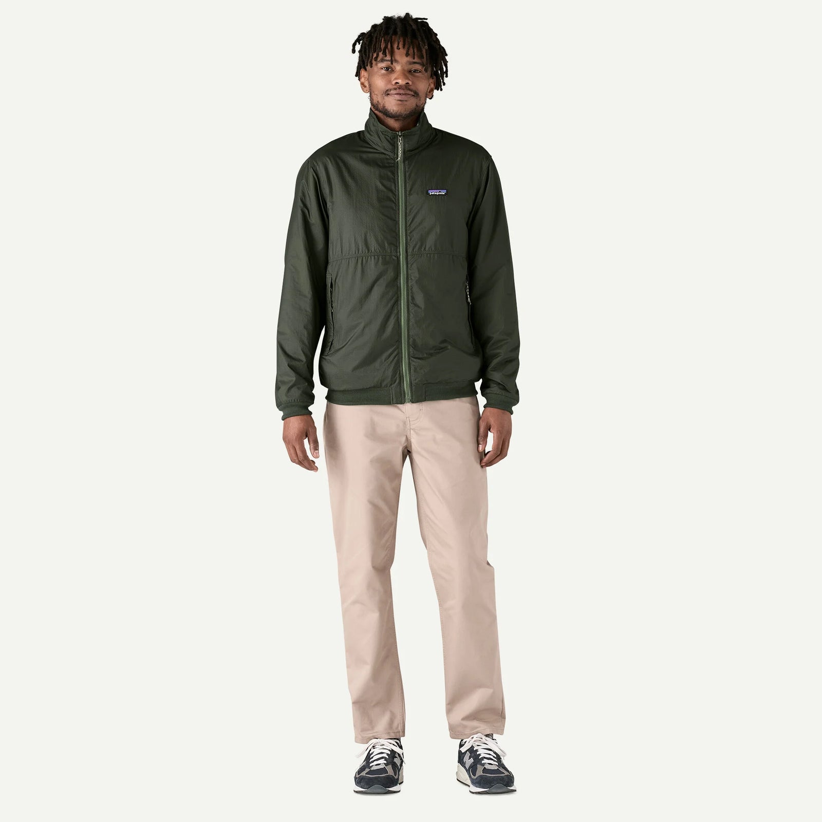 Patagonia M Reversible Shelled Microdini Jacket TORREY PINE GREEN