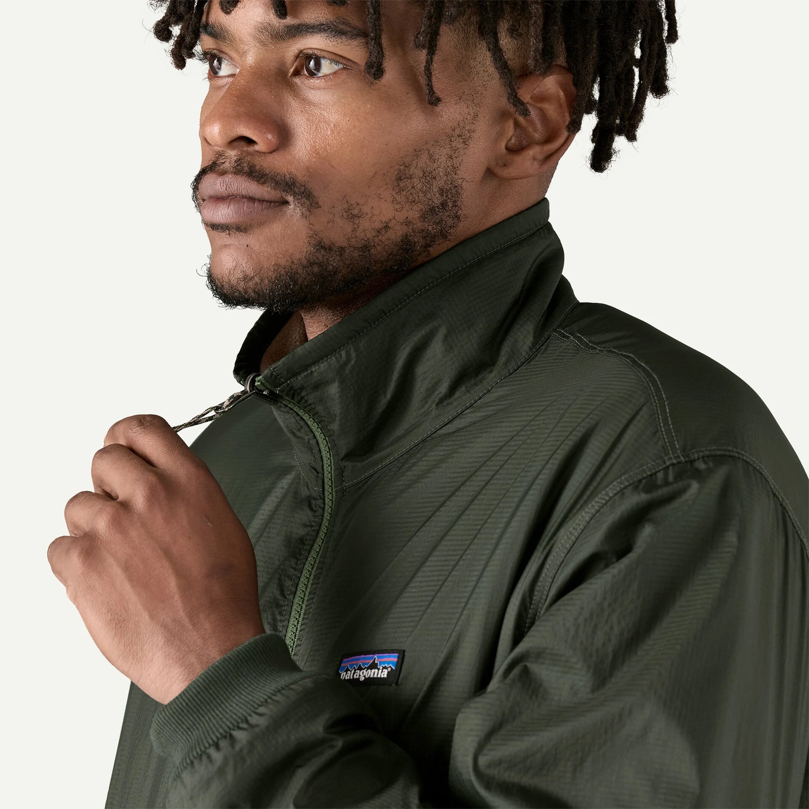Patagonia M Reversible Shelled Microdini Jacket TORREY PINE GREEN