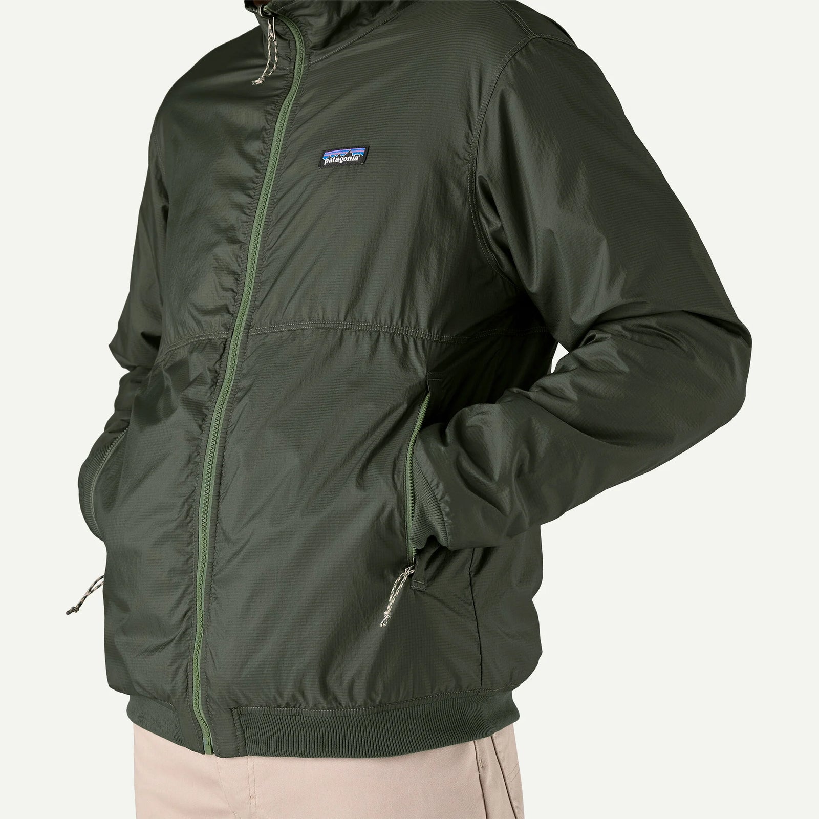 Patagonia M Reversible Shelled Microdini Jacket TORREY PINE GREEN