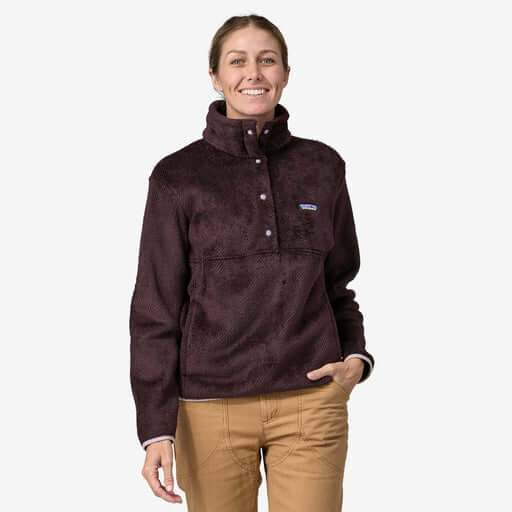 Patagonia W Re-Tool Half Snap OBSIDIAN PLUM