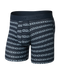 SAXX M Smooth Luxe Micro Modal Boxer LINK STRIPE-DARK INK