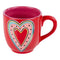 Glory Haus Two Hearts Mug RED