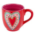 Glory Haus Two Hearts Mug RED
