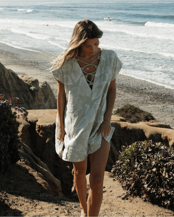 Sand Cloud Cover Up Lana CELADON GREEN
