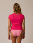 Carve Designs W Dawson Rashguard WATERMELON