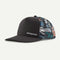 Patagonia Duckbill Trucker Hat BLACK KALEIDOSCOPE