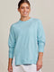 Tasc W Riverwalk Sweatshirt WATERFALL HEATHER