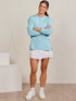 Tasc W Riverwalk Sweatshirt WATERFALL HEATHER