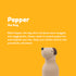 Bestie Pepper the Dog 16 oz Water Bottle
