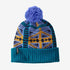 Patagonia Powder Town Beanie SNOW BEAM: PERIWINKLE