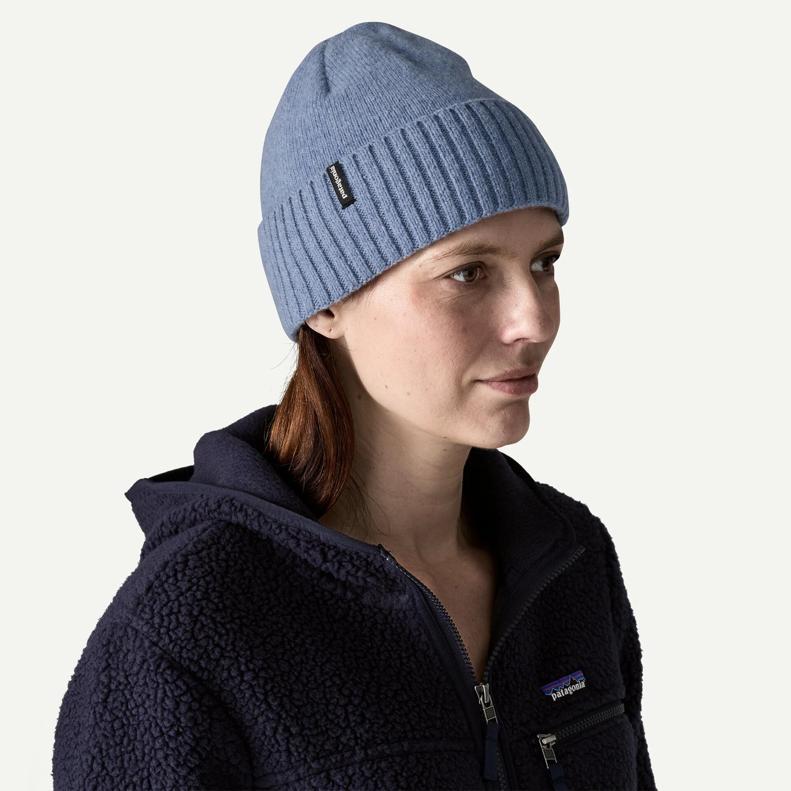 Patagonia M Brodeo Beanie BARNACLE BLUE