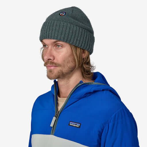 Patagonia Brodeo Beanie FITZ ROY ICON: NOUVEAU GREEN