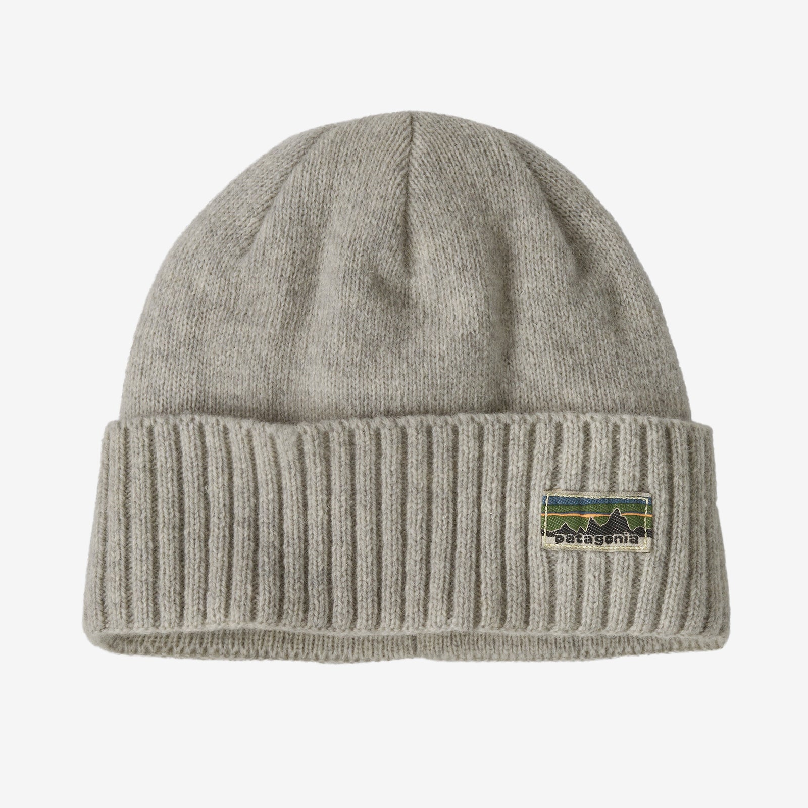 Patagonia Brodeo Beanie LEGACY LABEL CRISP GREY