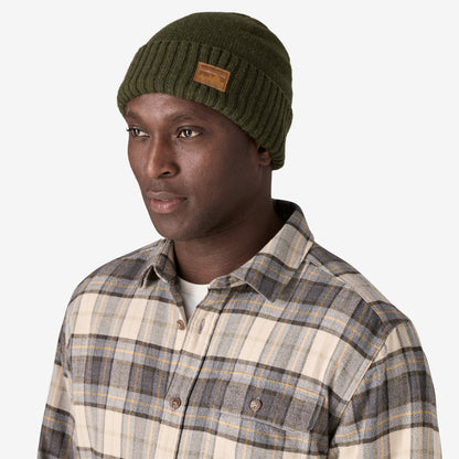 Patagonia M Brodeo Beanie Skyline PINE NEEDLE GRN