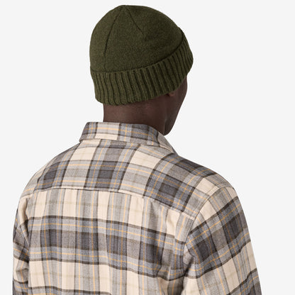 Patagonia M Brodeo Beanie Skyline PINE NEEDLE GRN