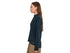 Tasc W LS French Terry Polo Sweatshirt DEEP IVY