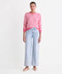 Vineyard Vines W Roll Neck Sweater BAHAMA BREEZE STRIPE