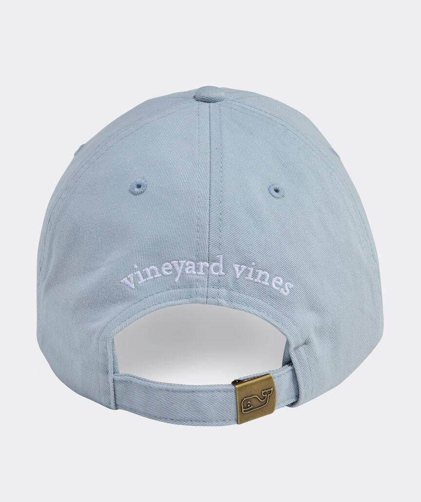 Vineyard Vines W Classic Logo Baseball Hat DEL MAR BLUE
