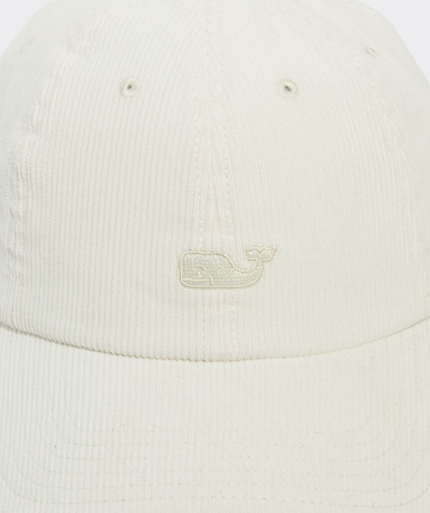 Vineyard Vines Corduroy Baseball Hat MARSHMALLOW