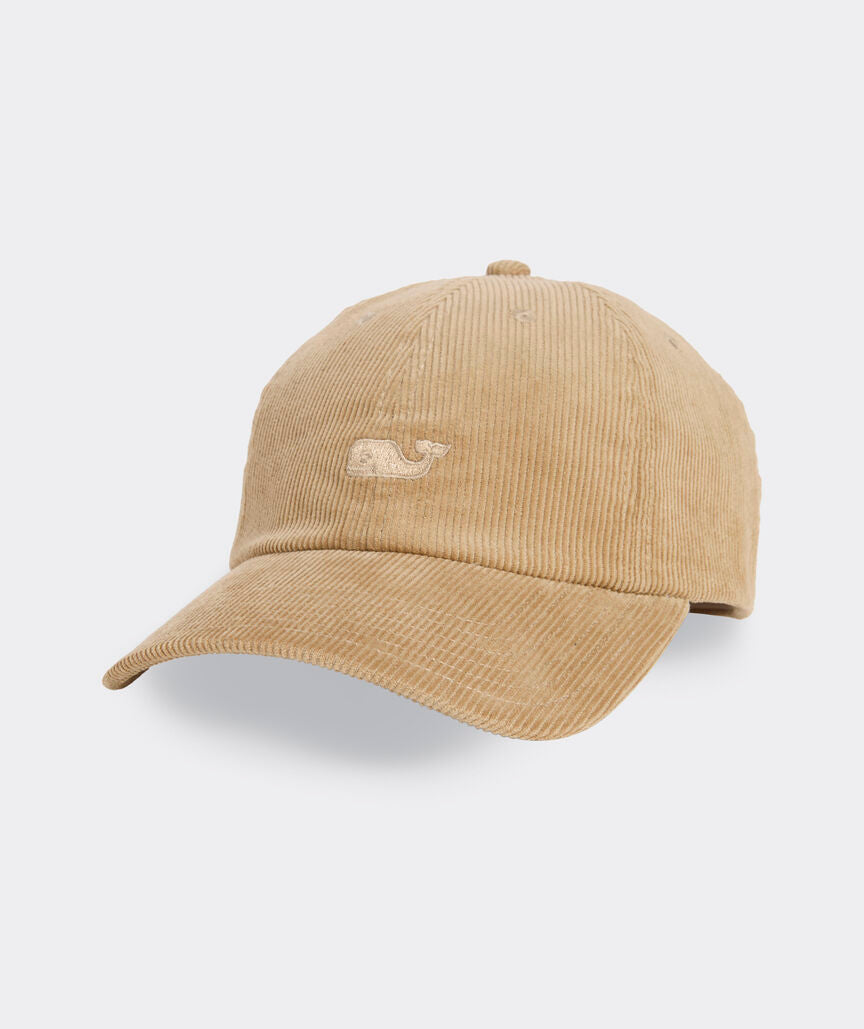 Vineyard Vines Corduroy Baseball Hat CAPPUCINO