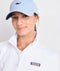Vineyard Vines Harbor Seersucker Baseball Hat JAKE BLUE