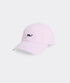 Vineyard Vines Harbor Seersucker Baseball Hat PINK / WHITE