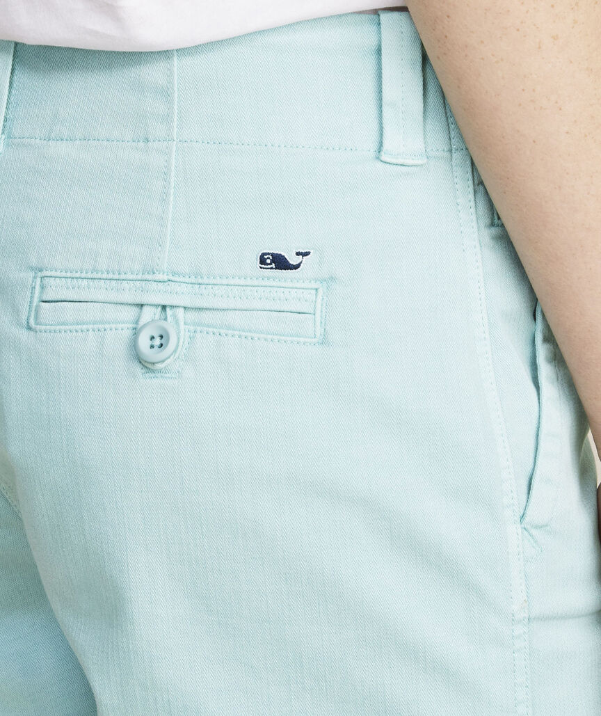 Vineyard Vines W Herringbone ED Short AQUA HAZE