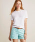 Vineyard Vines W Herringbone ED Short AQUA HAZE