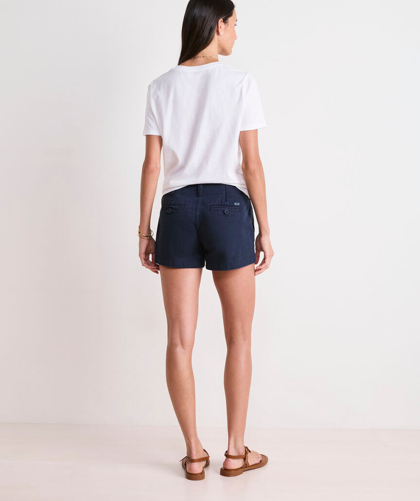 Vineyard Vines W Herringbone Everyday Short 3.5
