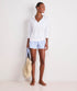 Vineyard Vines W Harbor Short SEERSUCKER JAKE BLUE