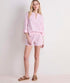 Vineyard Vines W Harbor Short SEERSUCKER PINK WHITE