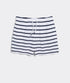Vineyard Vines W Surf Stripe Terry Short WHITE
