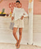 Vineyard Vines W Frankie Pull On Short STONE